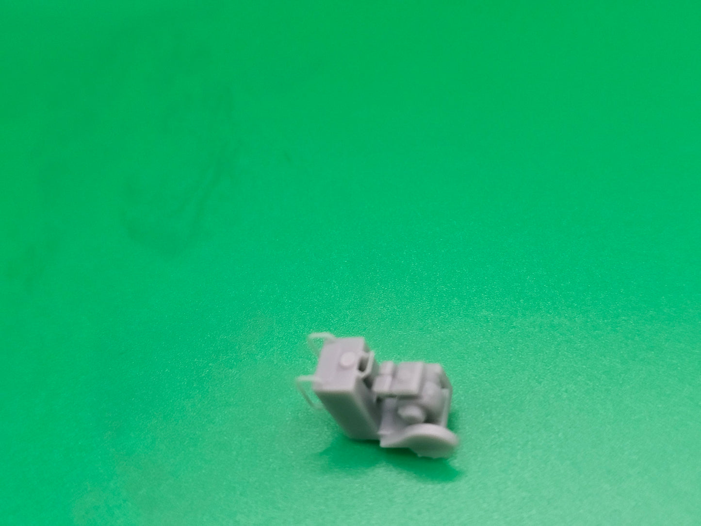 Fugenschneider/Asphalt Schneidmaschine im Maßstab1/87