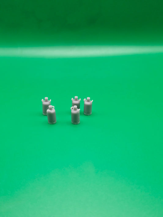 Gas Flaschen im Maßstab 1/50