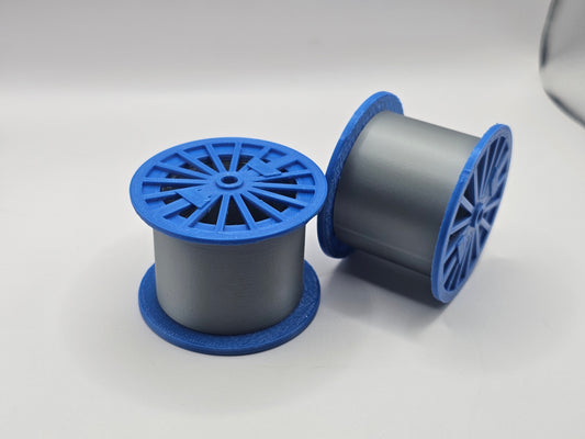 2x Kabelleertrommel/Kurz Groß 1/87 Ladegut Schwertransport