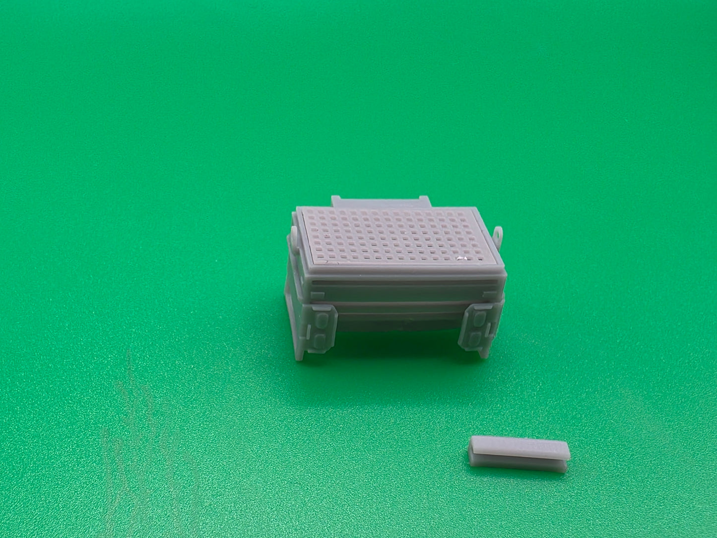 Splittstreuer/Anbau Streuer Klein Aspahltwalze 1/50
