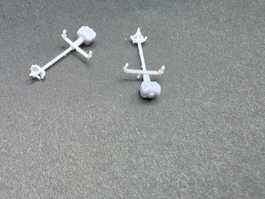 2 x Freischneider/Motorsense im Maßstab 1/87