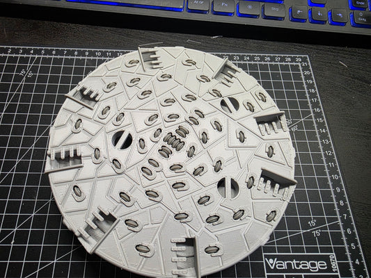 Bohrschild/Bohrkopf TBM 1/87 Ladegut H0