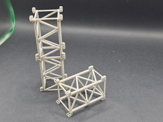 3x Turm Segment TDK im Maßstab 1/87 Ladegut