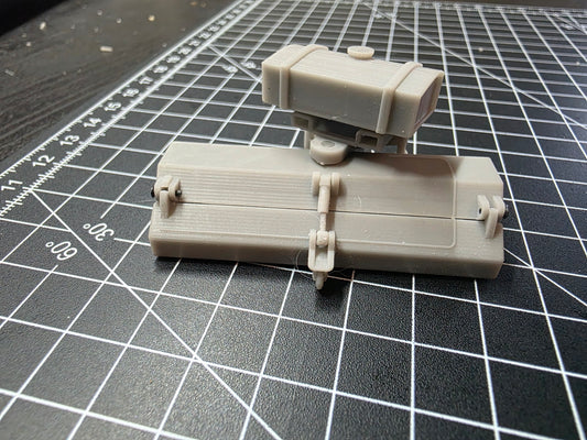 Anbau Kehrmaschine Für Radlader/Stapler im Maßstab 1/50