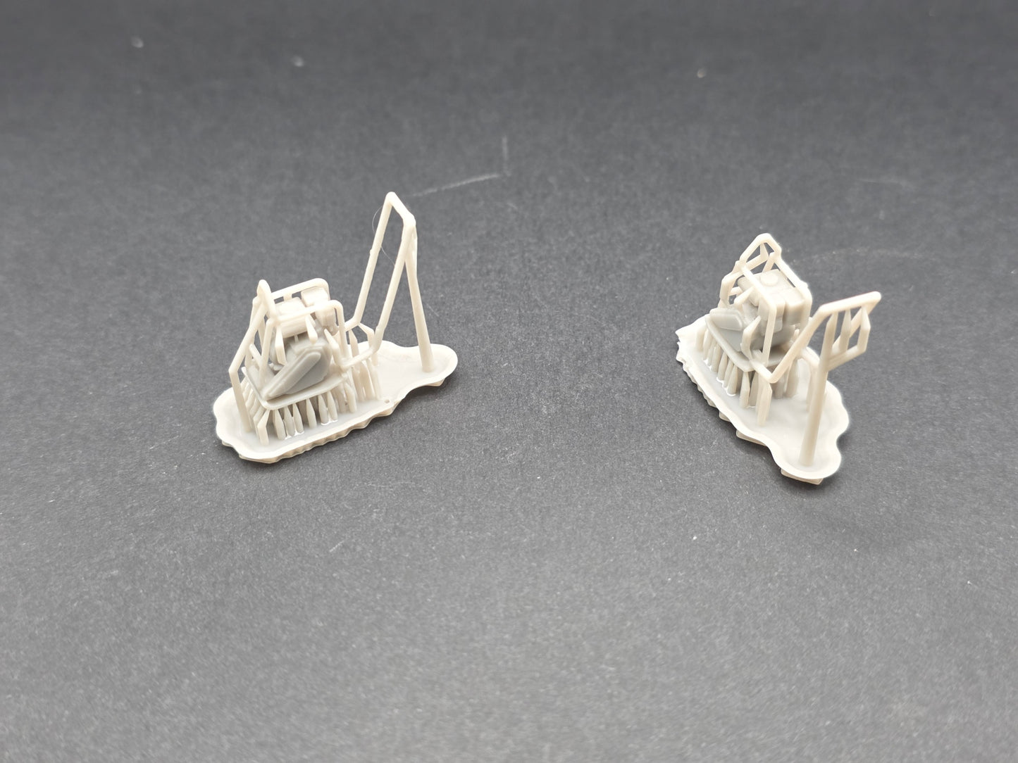 2x Rüttelplatte klein Für Pflaster/Asphalt im Maßstab 1/50