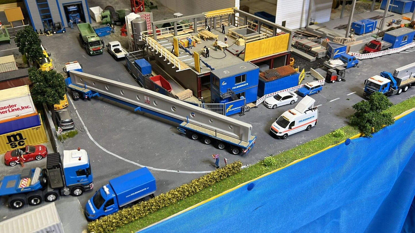 Spannbeton/Beton Träger 1/87 Ladegut H0