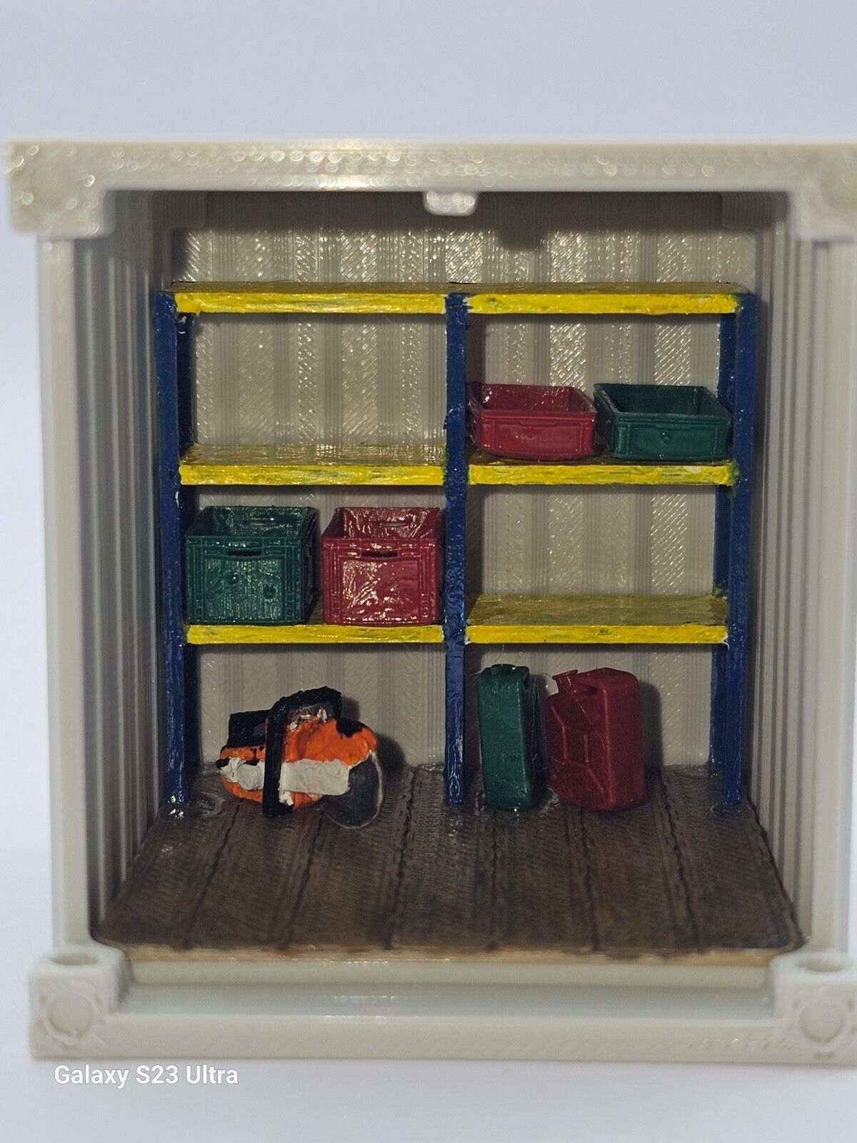 Inneneinrichtung für Container 1/50 Baustellen Container Material Container 8Fuß