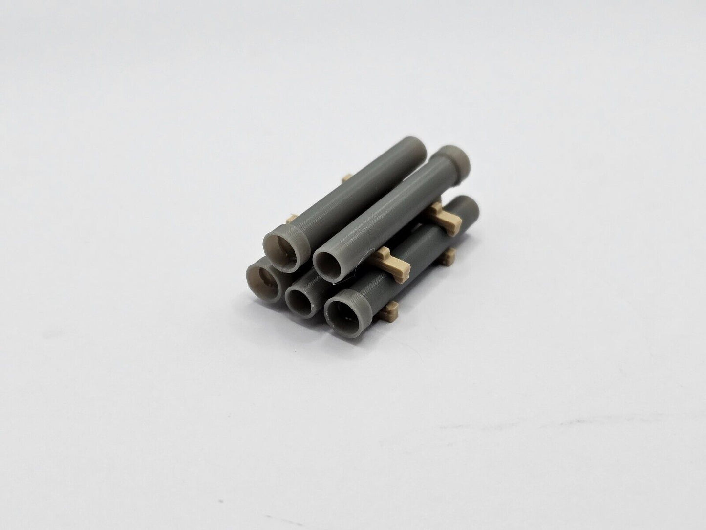 2x Rohr Paket Betonrohre DN 400 1/87 Ladegut H0