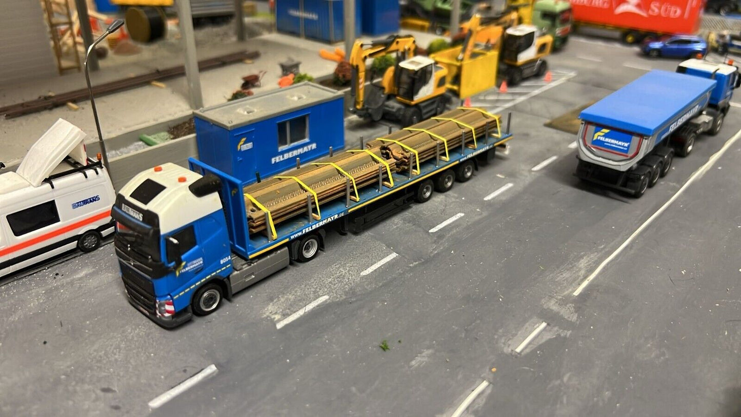 Spundwand / Spunddiele Kurz (70 mm ) 1/87 Ladegut H0