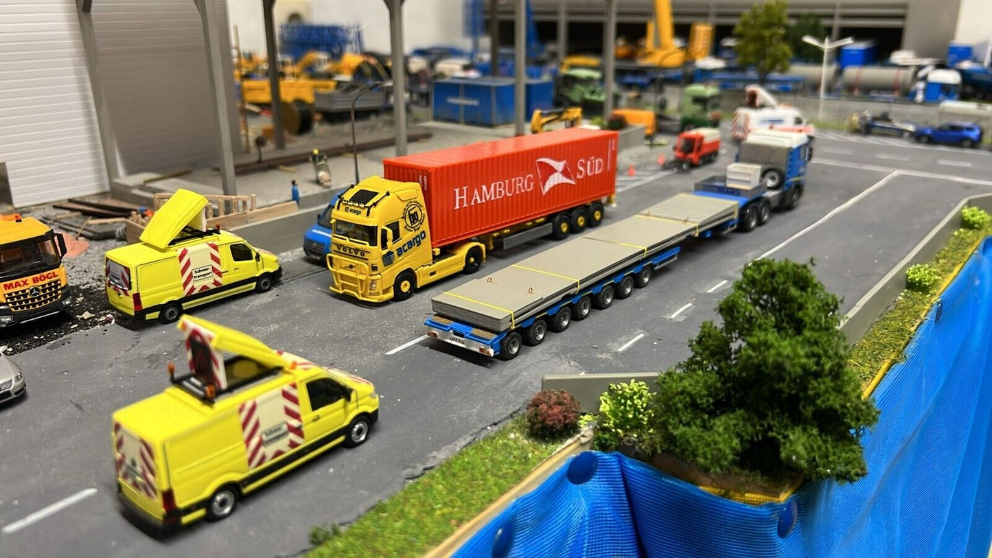 Brücke Überbau Segment/ Fahrbahnsegment 1/87 Ladegut H0