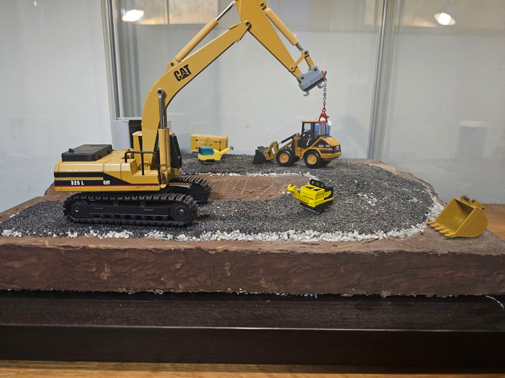 Asphaltwalze/Handwalze Klein Maßstab 1/50