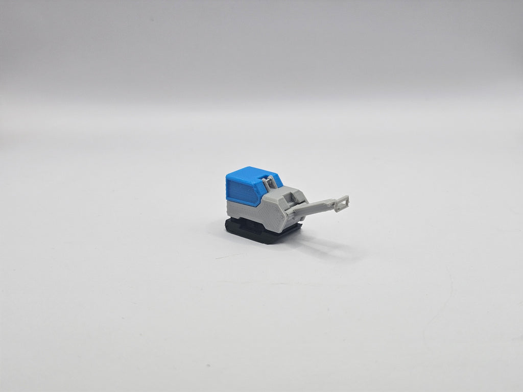 Rüttelplatte 1/50 Blau/Grau