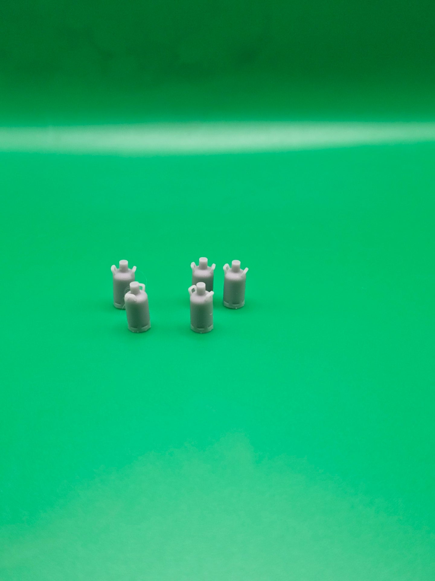 Gas Flaschen im Maßstab 1/50