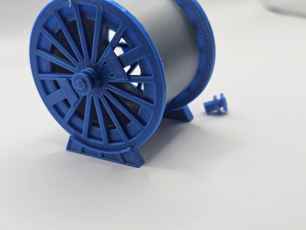 2x Kabelleertrommel/Kurz Groß 1/87 Ladegut Schwertransport