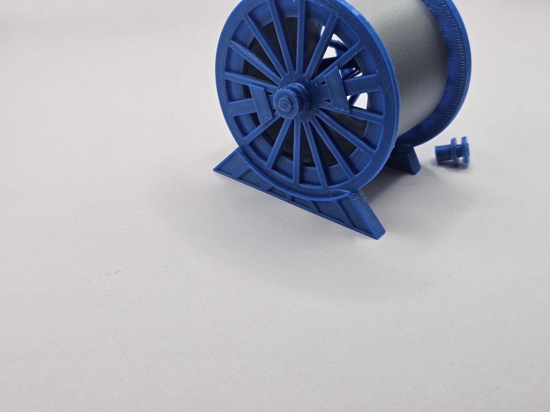 2x Kabelleertrommel/Kurz Groß 1/87 Ladegut Schwertransport