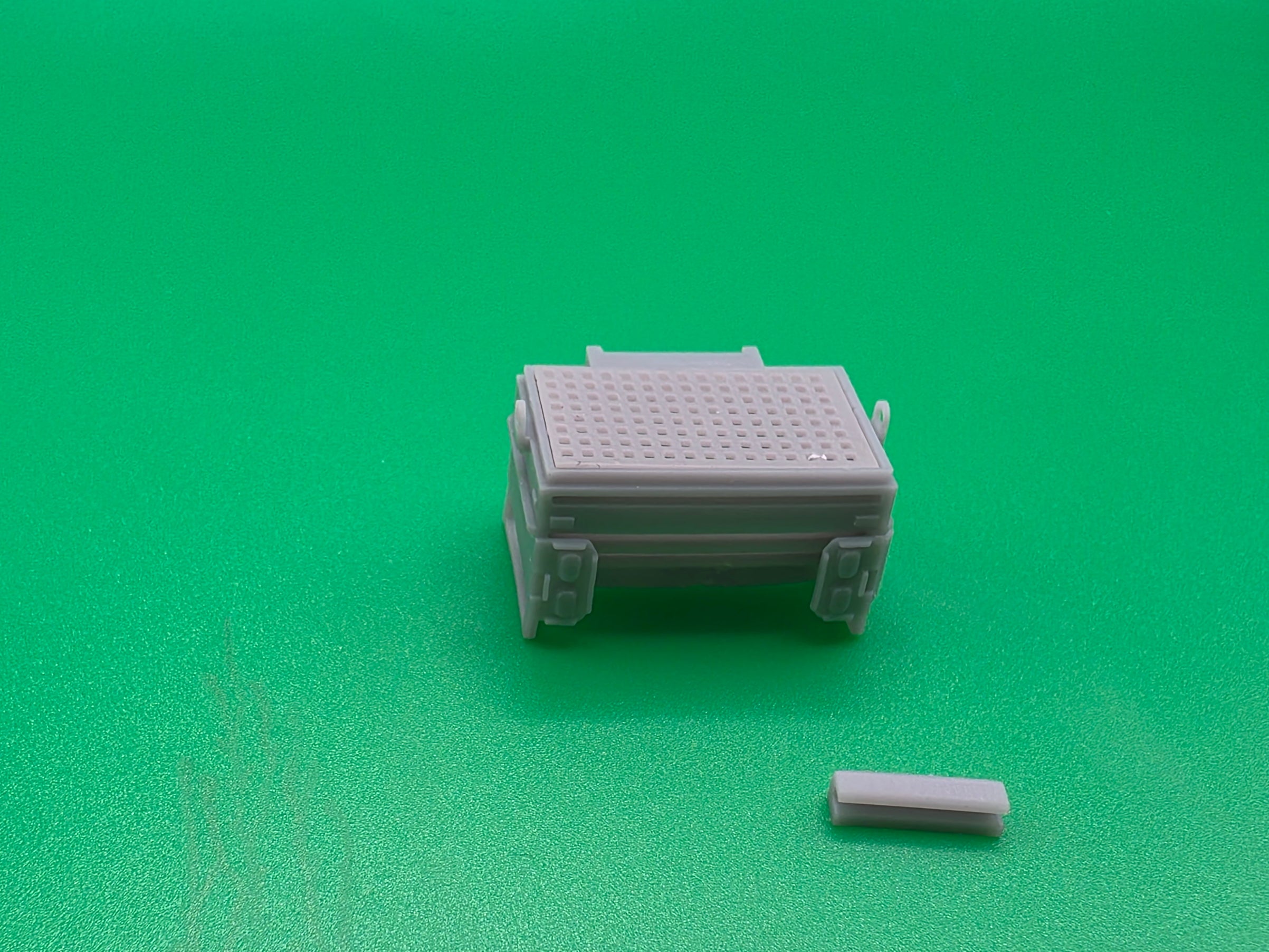 Splittstreuer/Anbau Streuer Klein Aspahltwalze 1/50