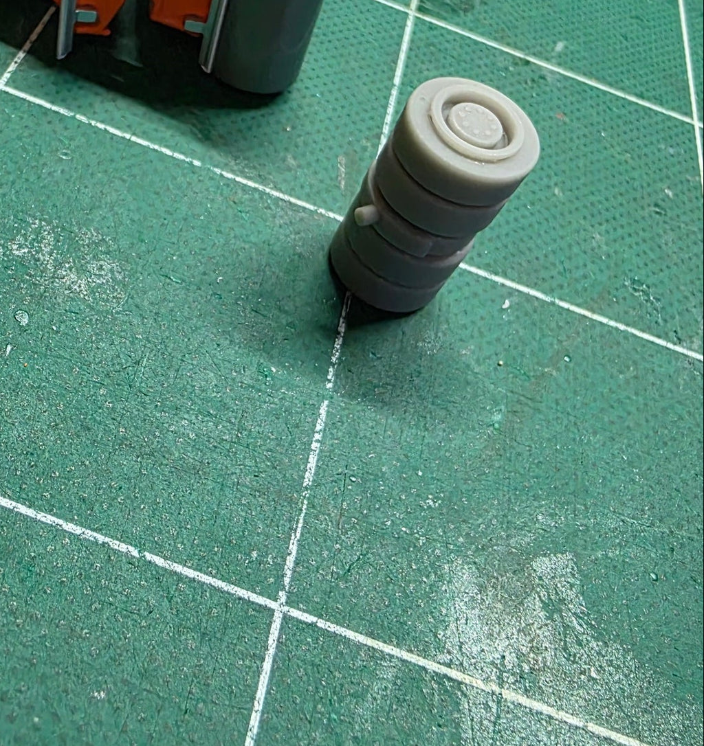 Gummirad Umbausatz für die Hamm HD 12 Im Maßstab 1/50
