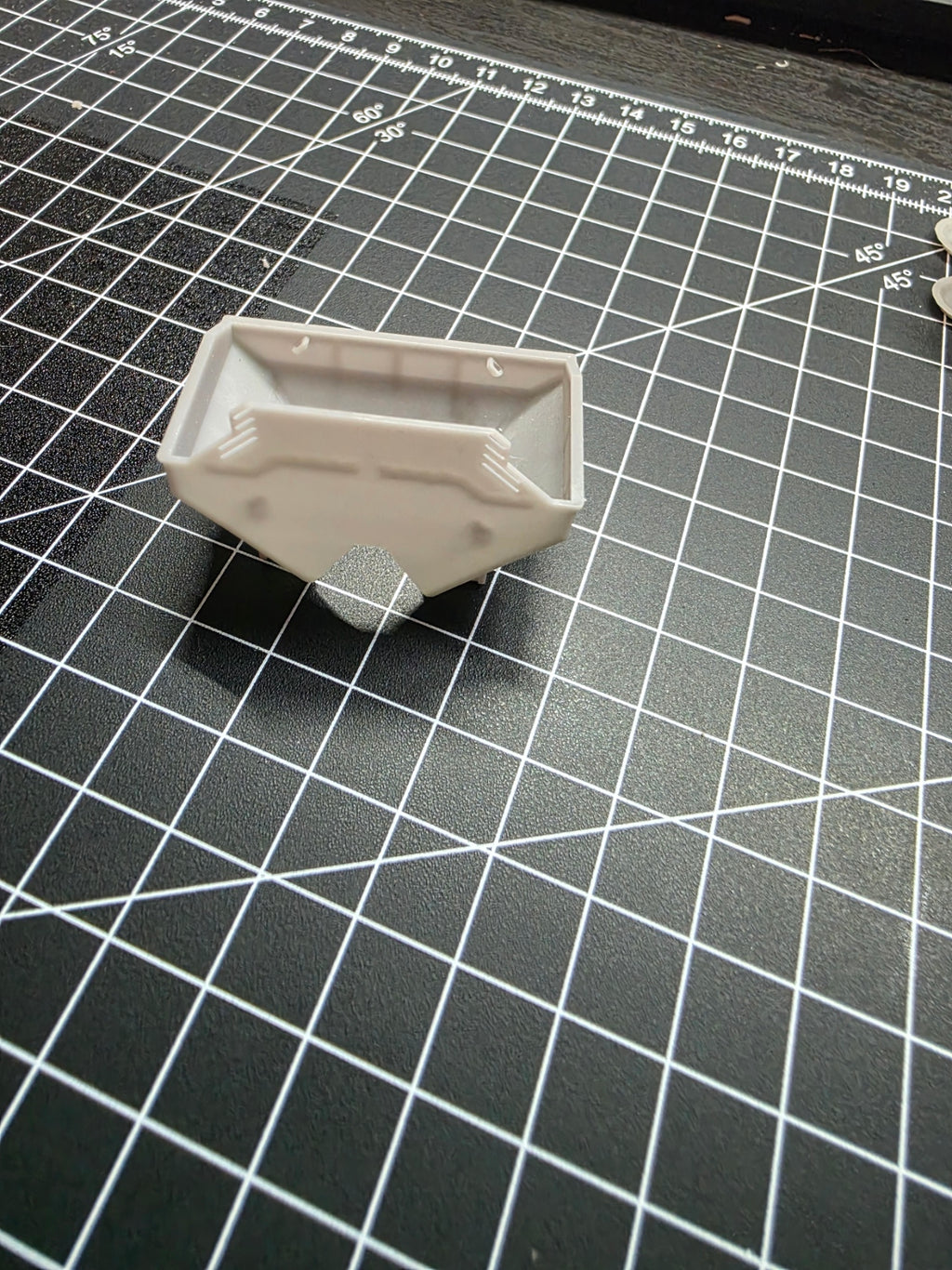 Asphalt Bunker/ Bunker für Fertiger im Maßstab1/87