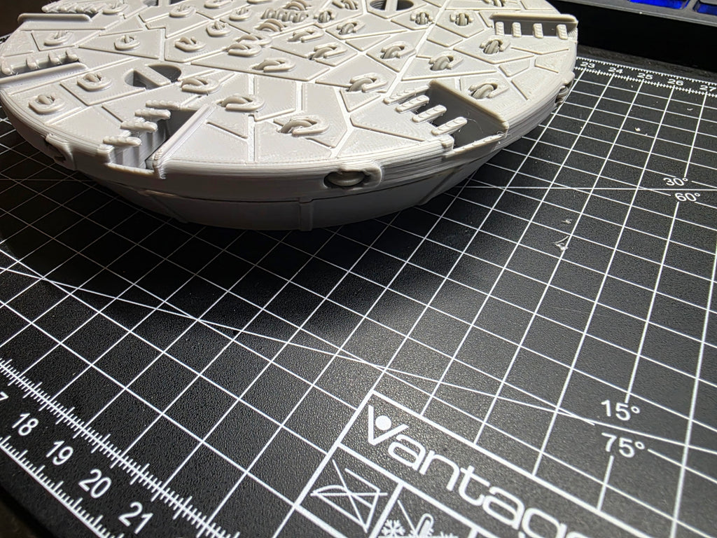 Bohrschild/Bohrkopf TBM 1/87 Ladegut H0