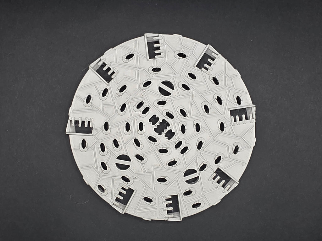 Bohrschild/Bohrkopf TBM 1/87 Ladegut H0