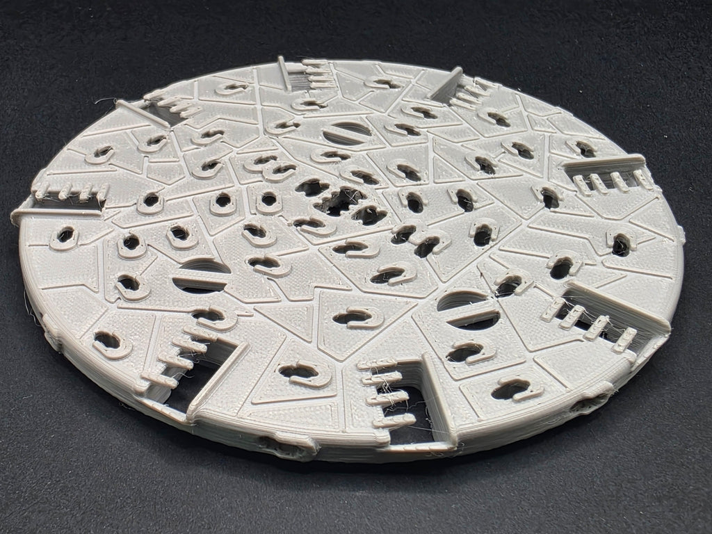 Bohrschild/Bohrkopf TBM 1/87 Ladegut H0