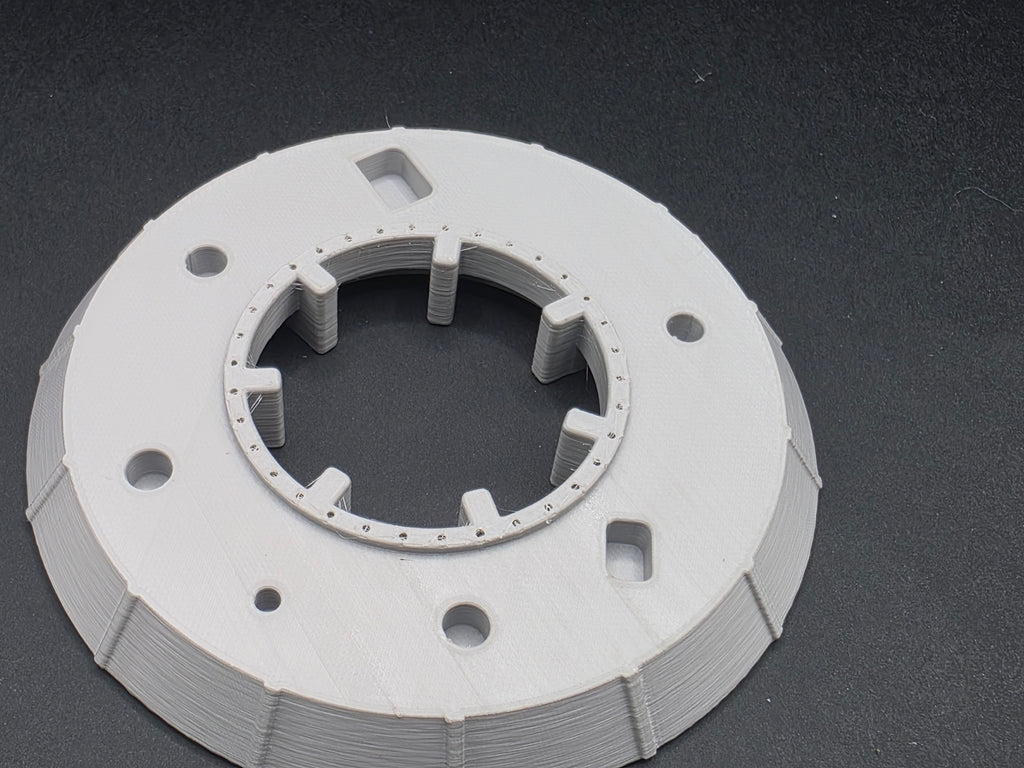 Bohrschild/Bohrkopf TBM 1/87 Ladegut H0