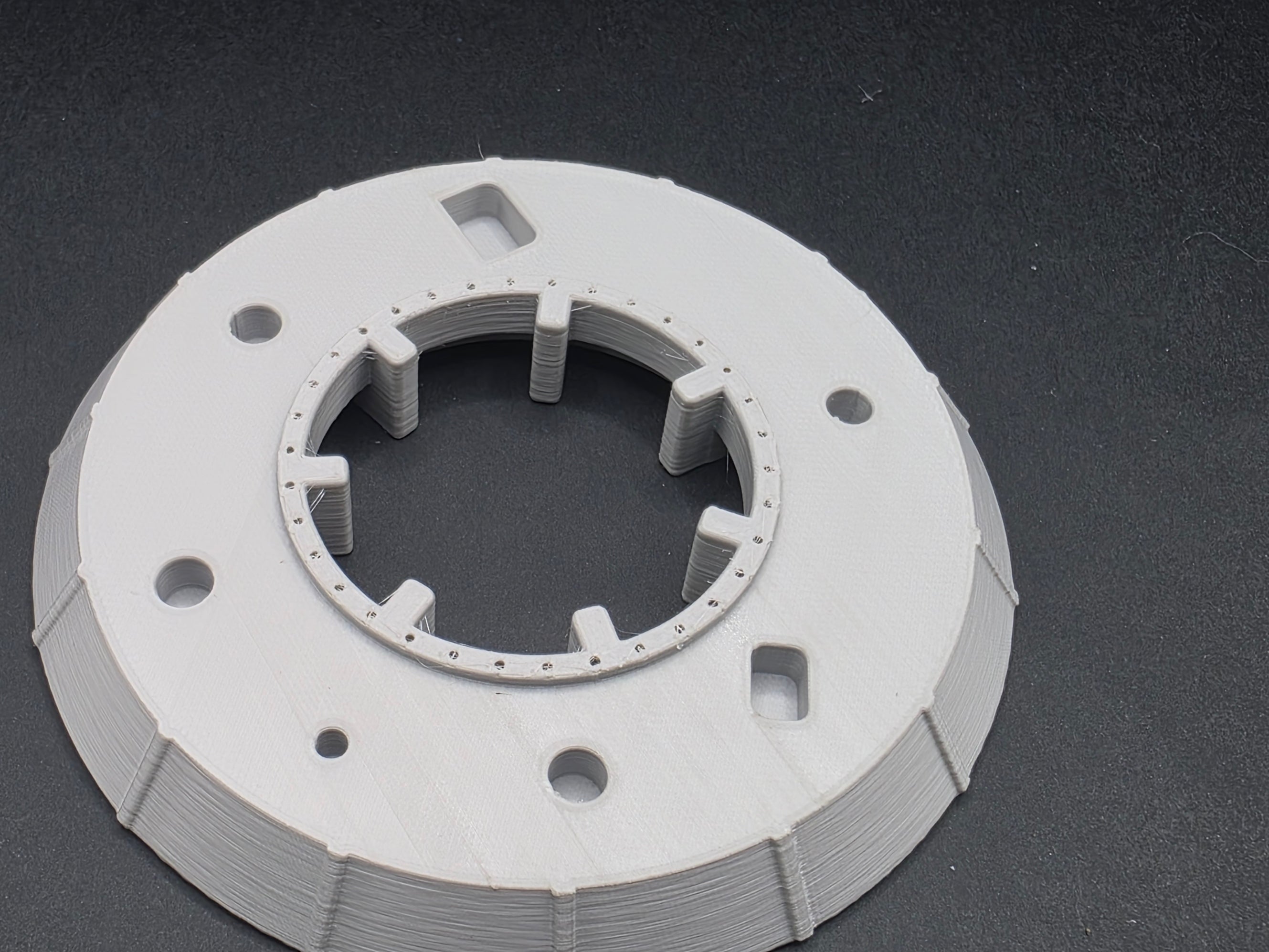 Bohrschild/Bohrkopf TBM 1/87 Ladegut H0