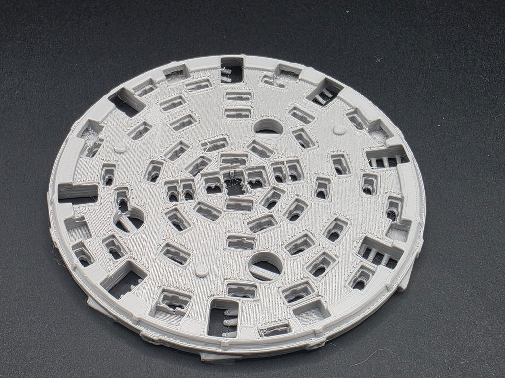 Bohrschild/Bohrkopf TBM 1/87 Ladegut H0