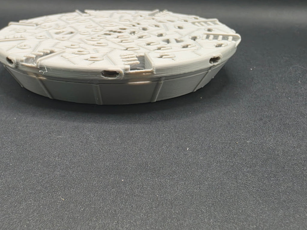 Bohrschild/Bohrkopf TBM 1/87 Ladegut H0