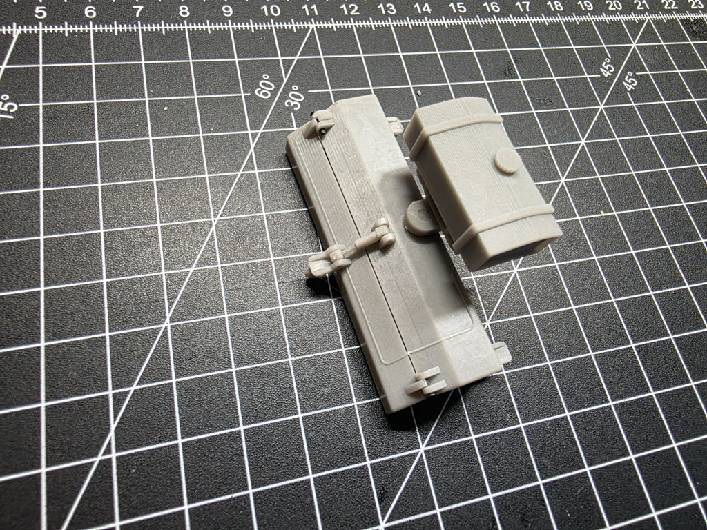 Anbau Kehrmaschine Für Radlader/Stapler im Maßstab 1/50