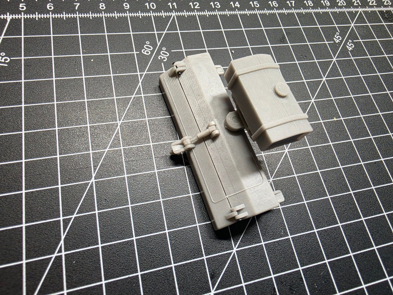 Anbau Kehrmaschine Für Radlader/Stapler im Maßstab 1/50