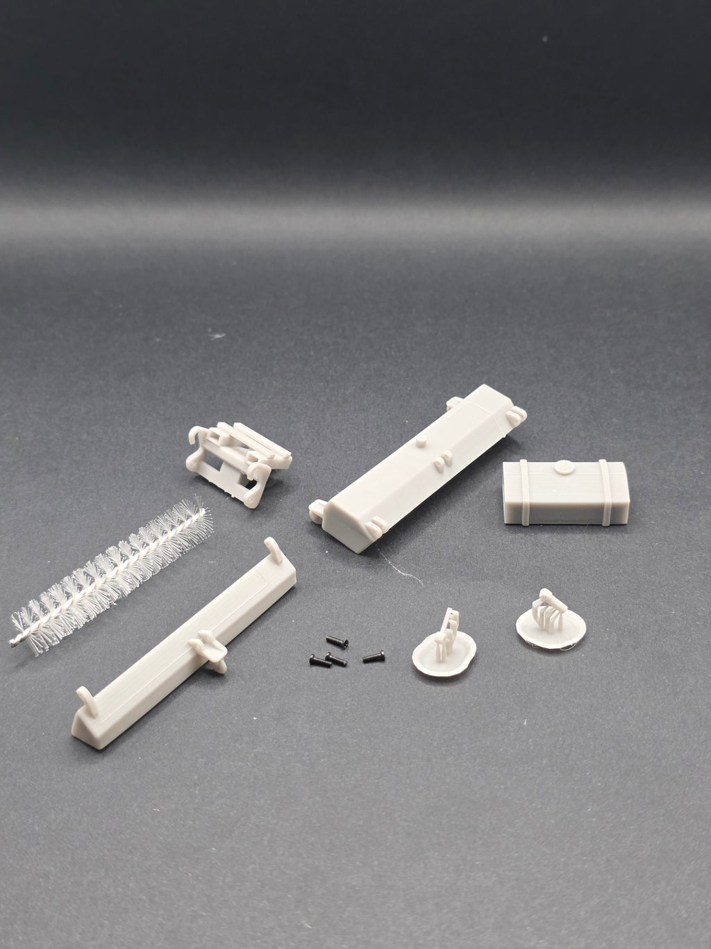 Anbau Kehrmaschine Für Radlader/Stapler im Maßstab 1/50