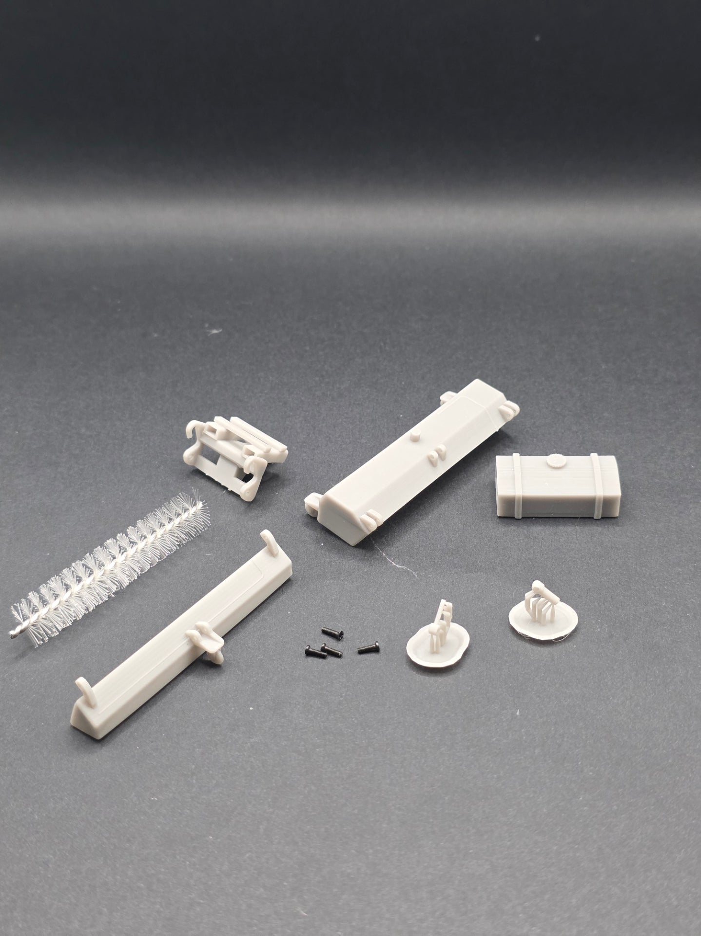 Anbau Kehrmaschine Für Radlader/Stapler im Maßstab 1/50