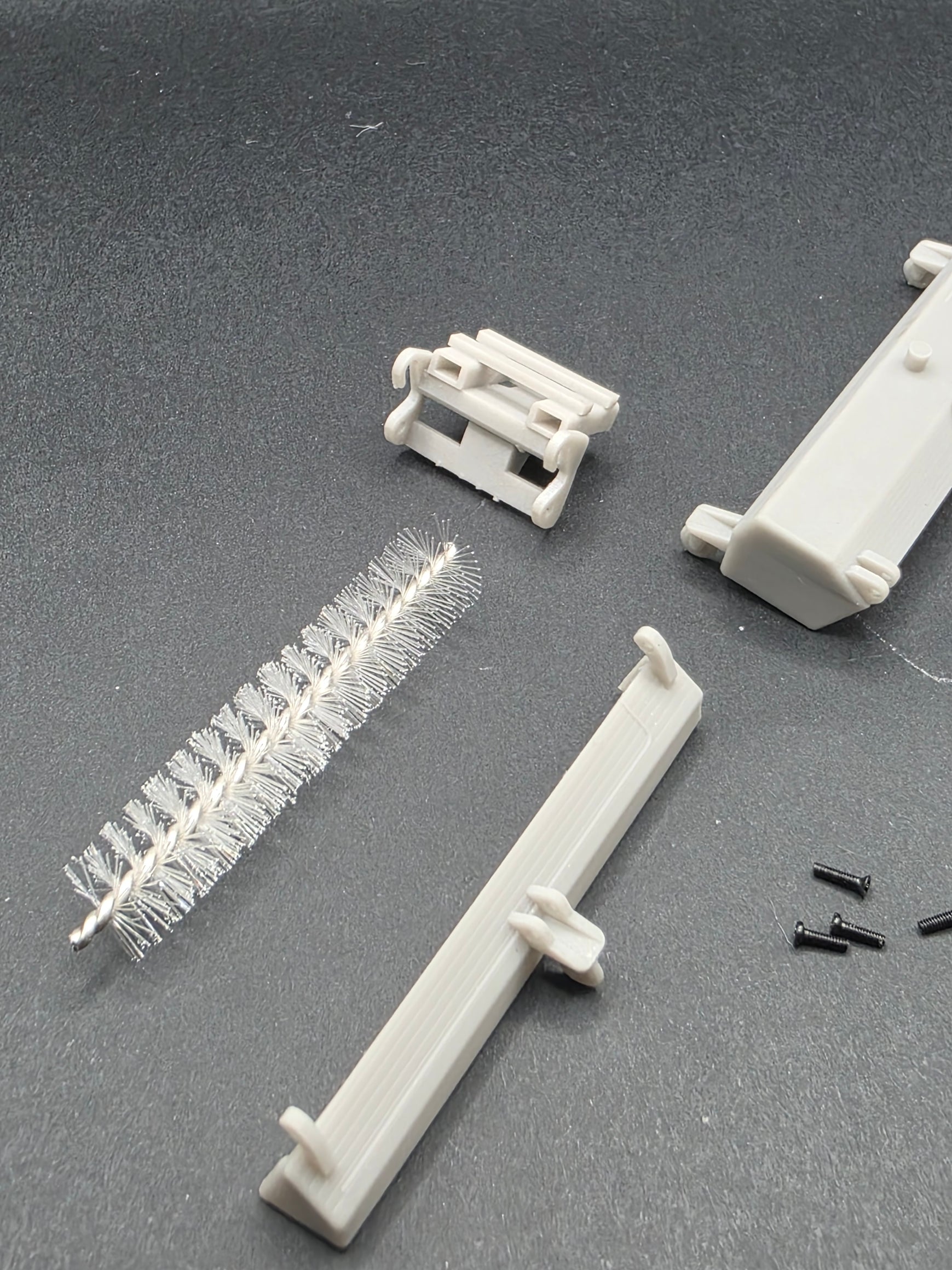 Anbau Kehrmaschine Für Radlader/Stapler im Maßstab 1/50