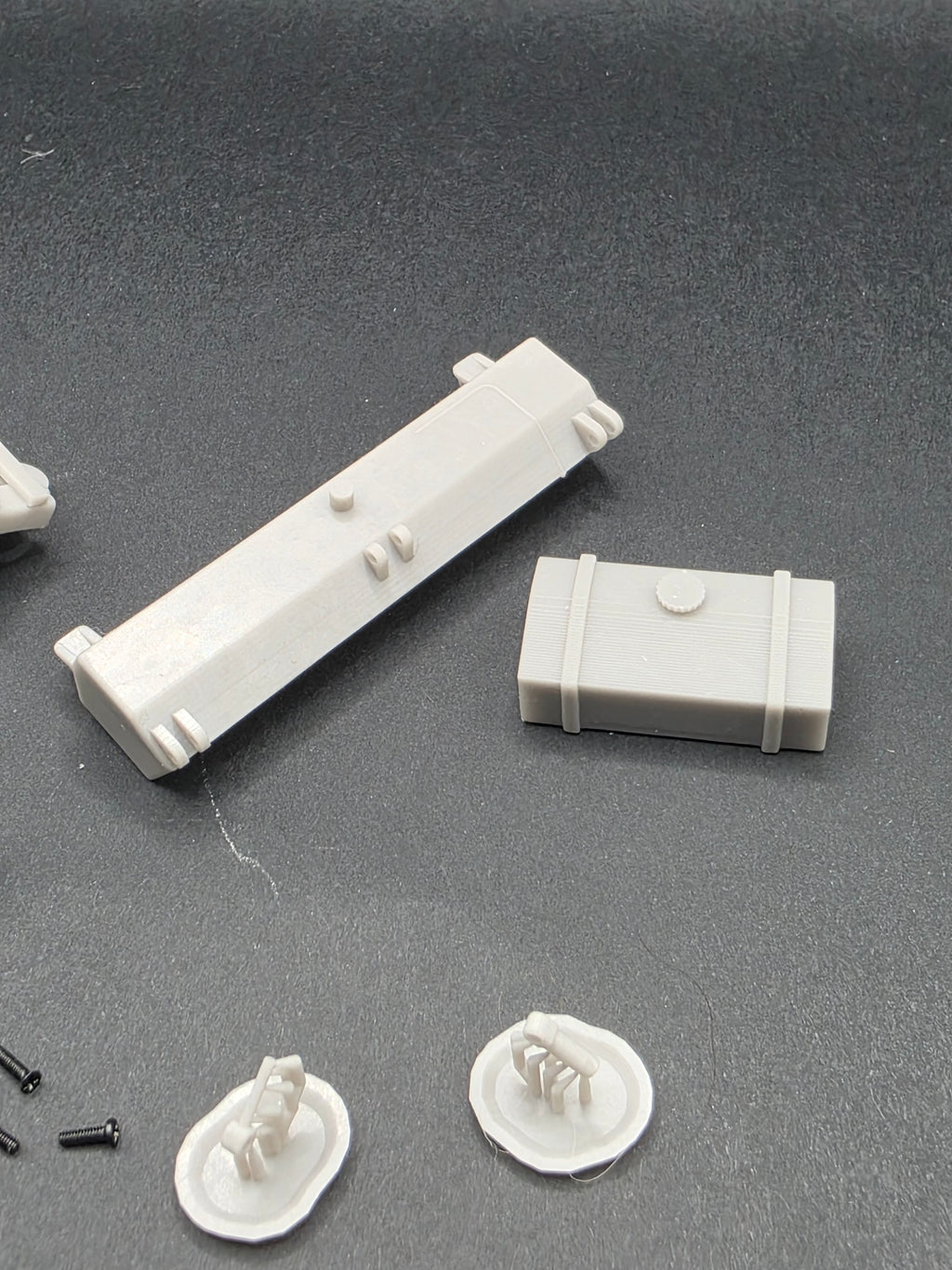 Anbau Kehrmaschine Für Radlader/Stapler im Maßstab 1/50