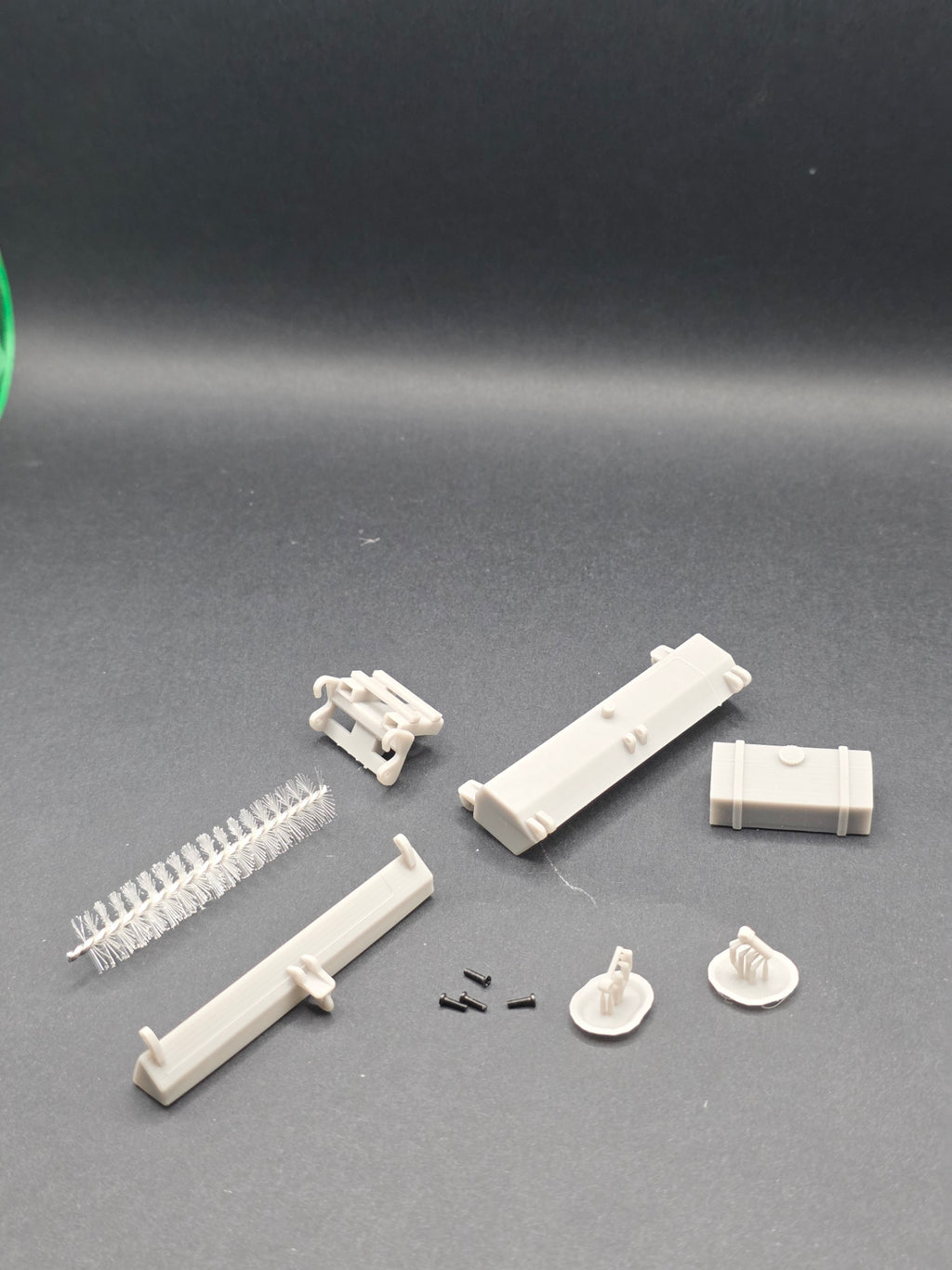 Anbau Kehrmaschine Für Radlader/Stapler im Maßstab 1/50