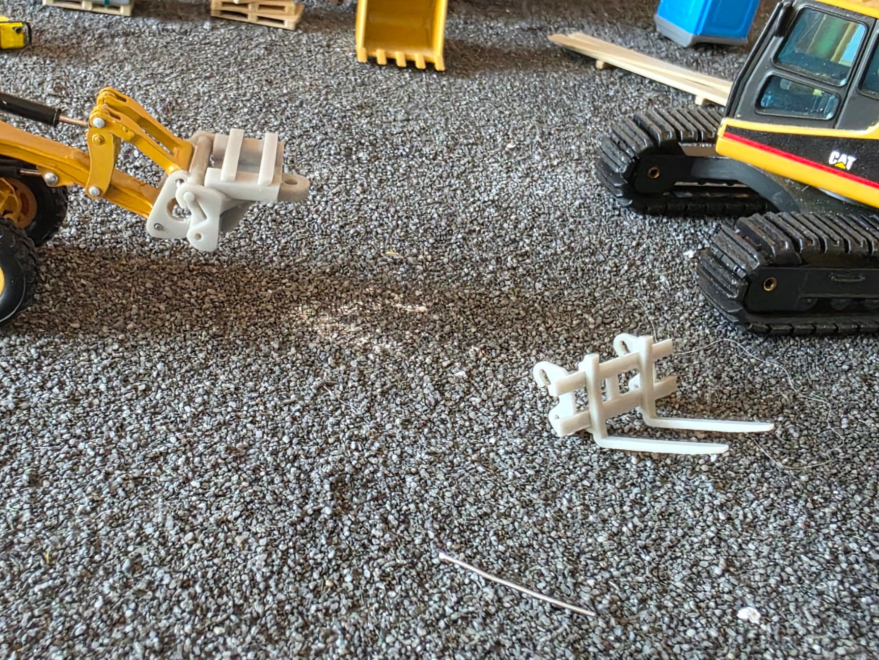 Schnellwechsler inkl. Gabel für Hublader von Norscot CAT906 und ähnlich