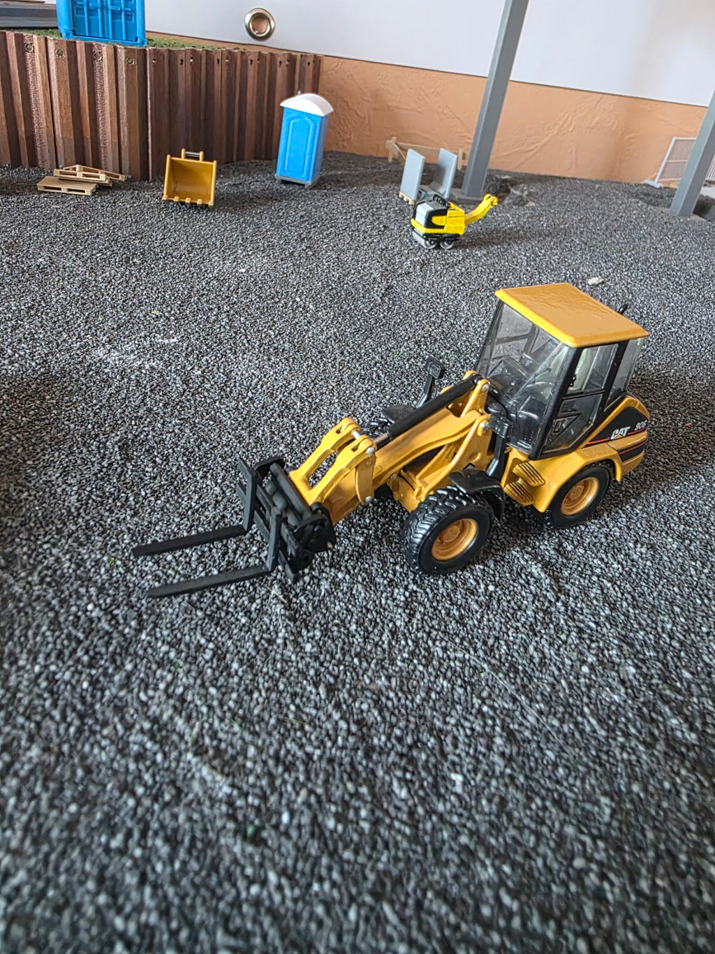 Schnellwechsler inkl. Gabel für Hublader von Norscot CAT906 und ähnlich
