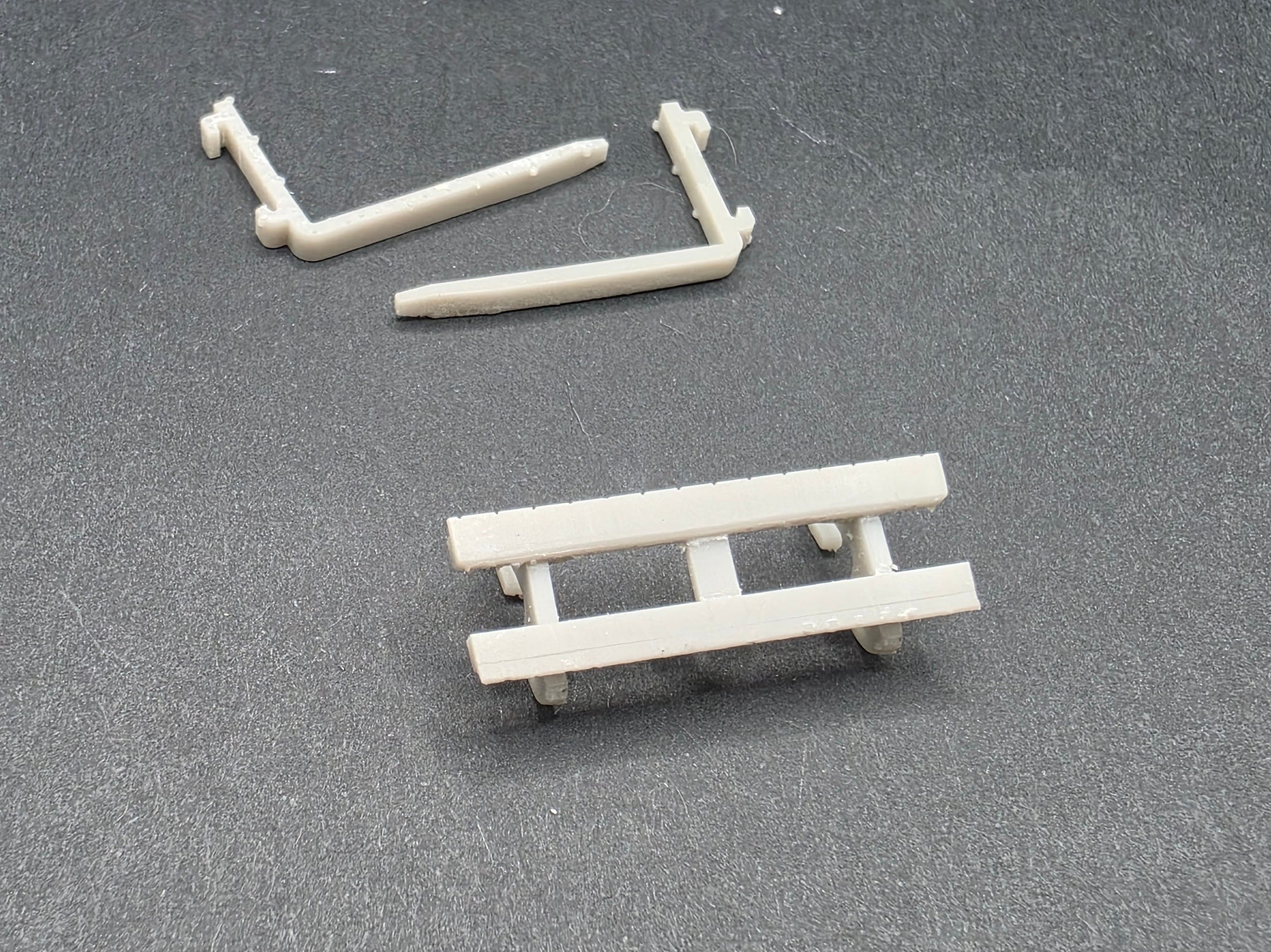 Schnellwechsler inkl. Gabel für Hublader von NZG Modelnr. 444 und ähnlich