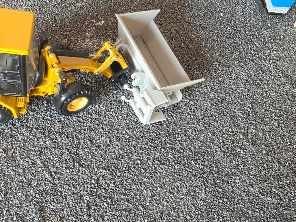 Bankett Fertiger Für Radlader Anbau im Maßstab 1/50