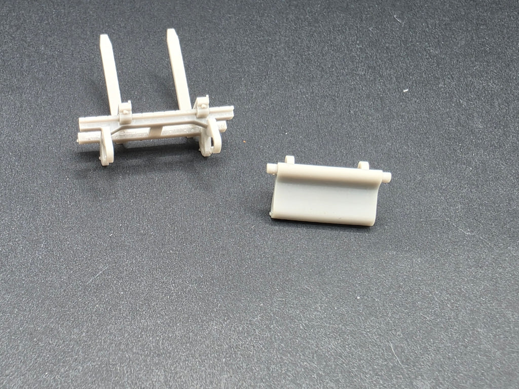 Schnellwechsler inkl. Gabel für Hublader von NZG Modelnr. 444 und ähnlich