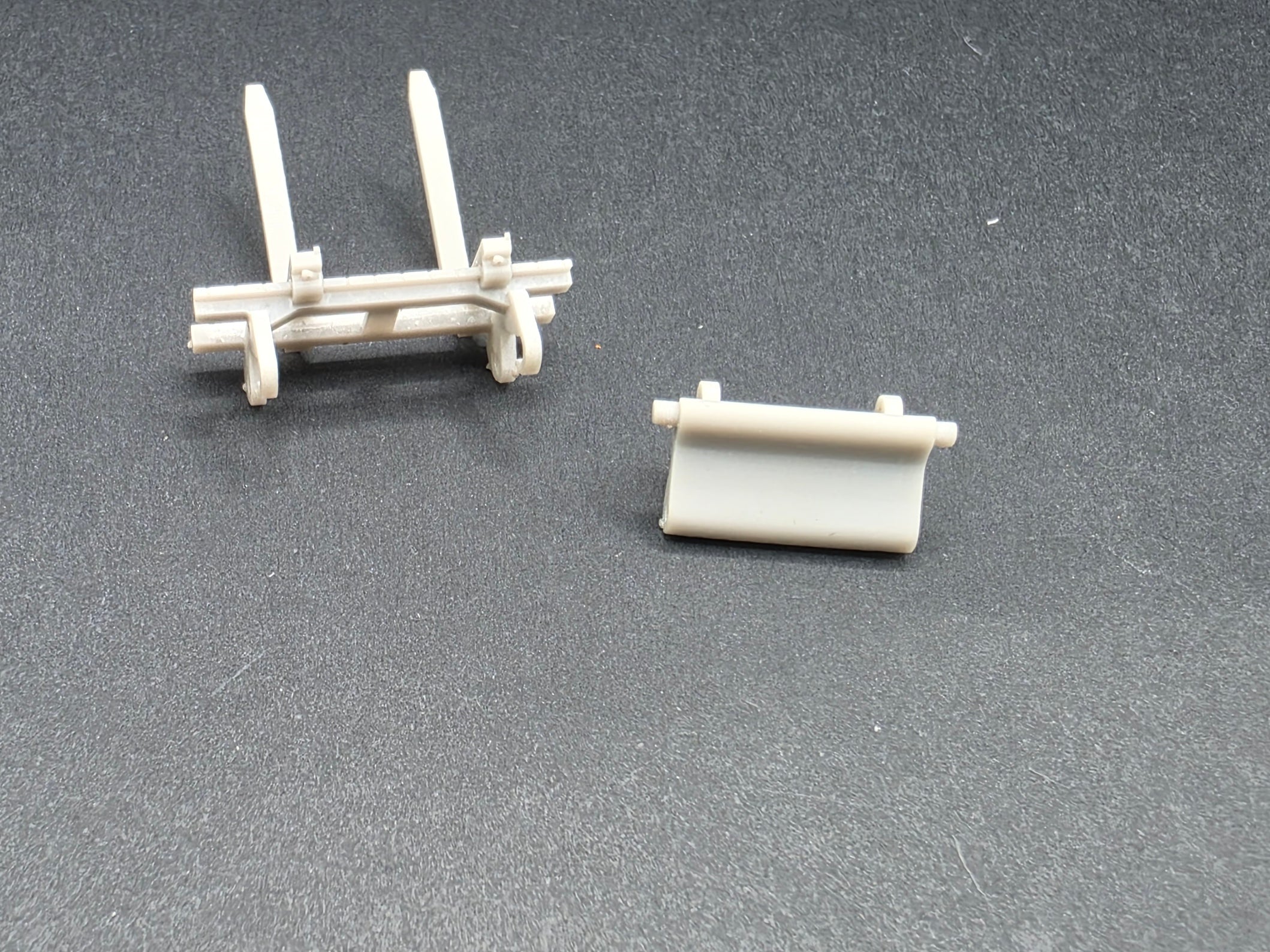 Schnellwechsler inkl. Gabel für Hublader von NZG Modelnr. 444 und ähnlich