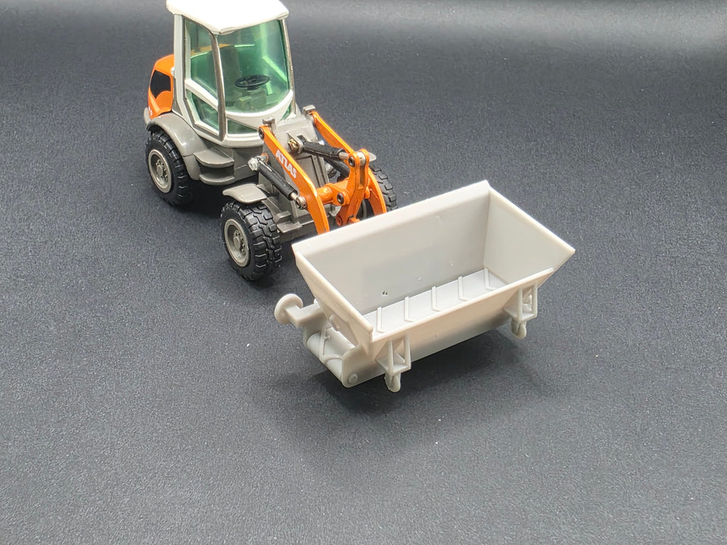 Bankett Fertiger Für Radlader Anbau im Maßstab 1/50