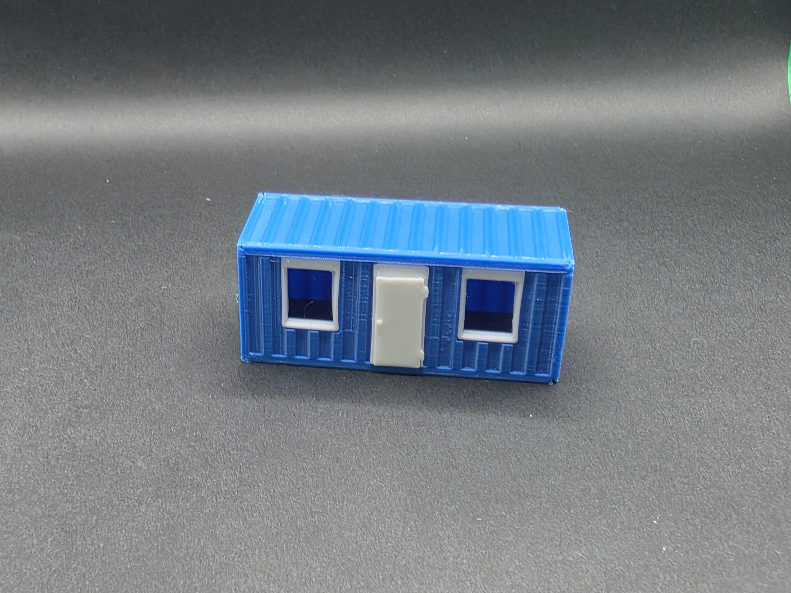 Büro Container Baustellen Aufenthalts Container 1/87 Ladegut H0