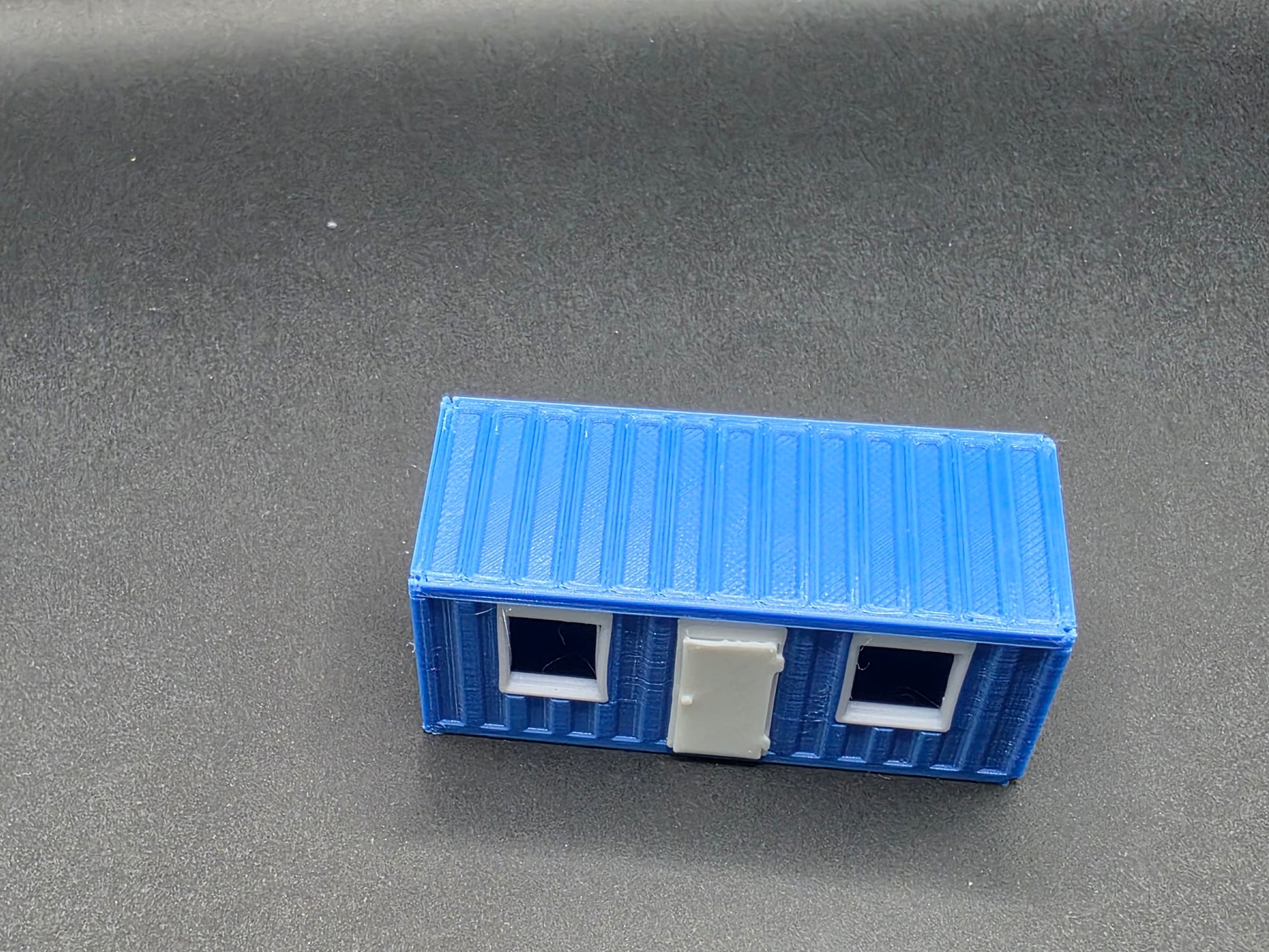 Büro Container Baustellen Aufenthalts Container 1/87 Ladegut H0