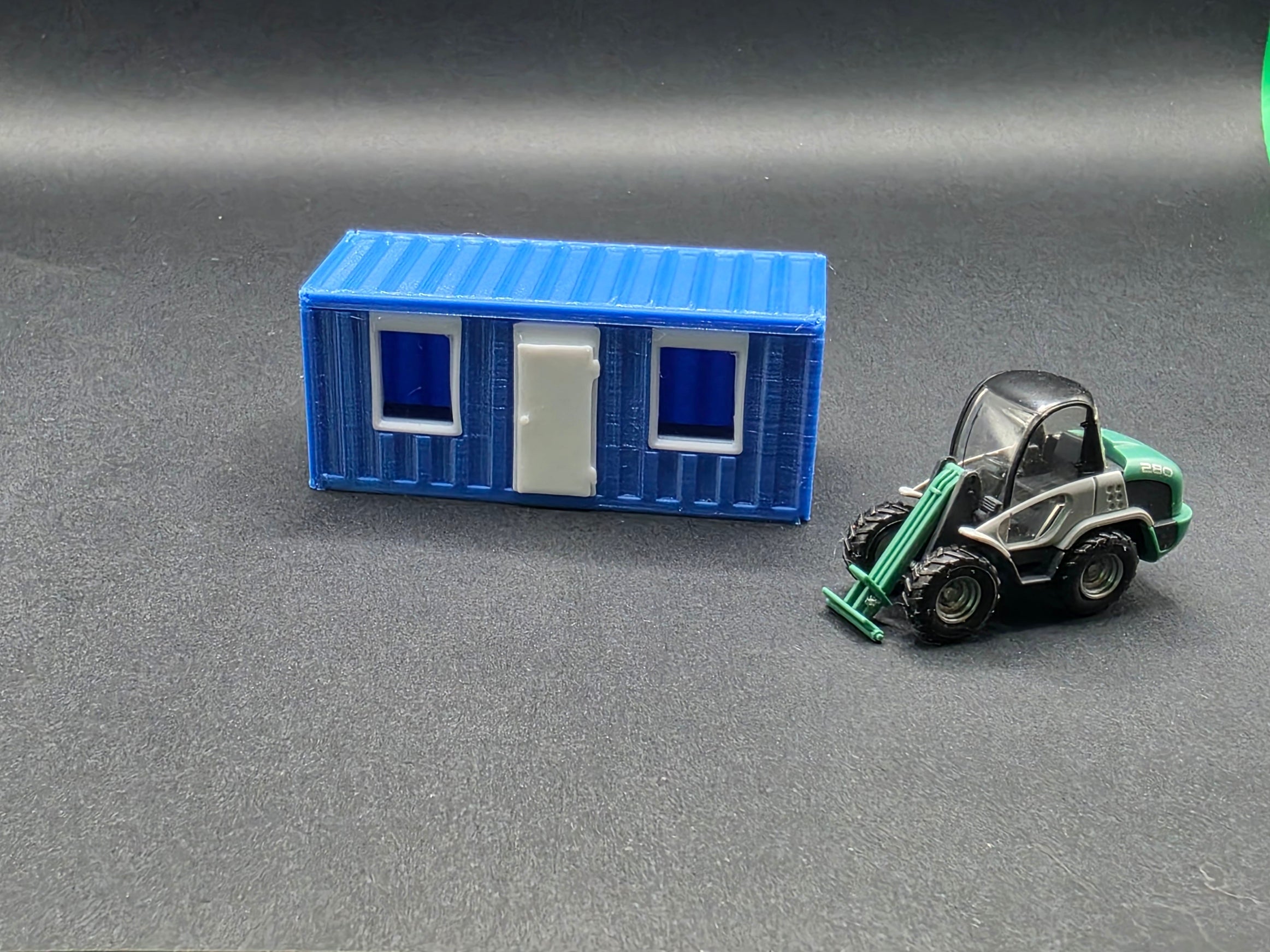 Büro Container Baustellen Aufenthalts Container 1/87 Ladegut H0