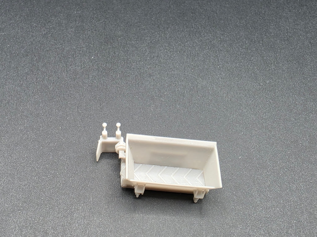 Bankett Fertiger Für Radlader Anbau im Maßstab 1/87 H0