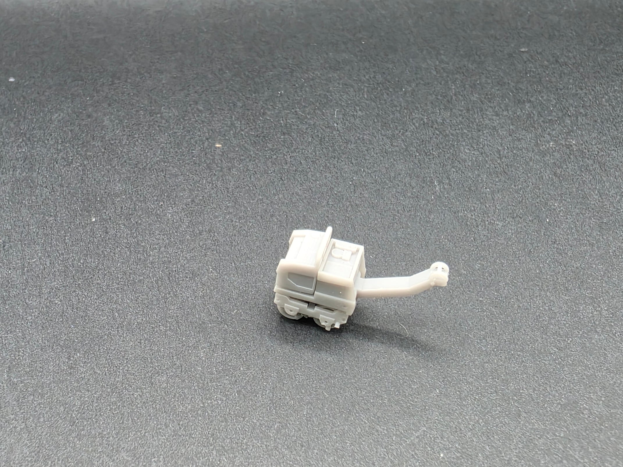 Asphaltwalze/Handwalze Klein im Maßstab 1/87 H0