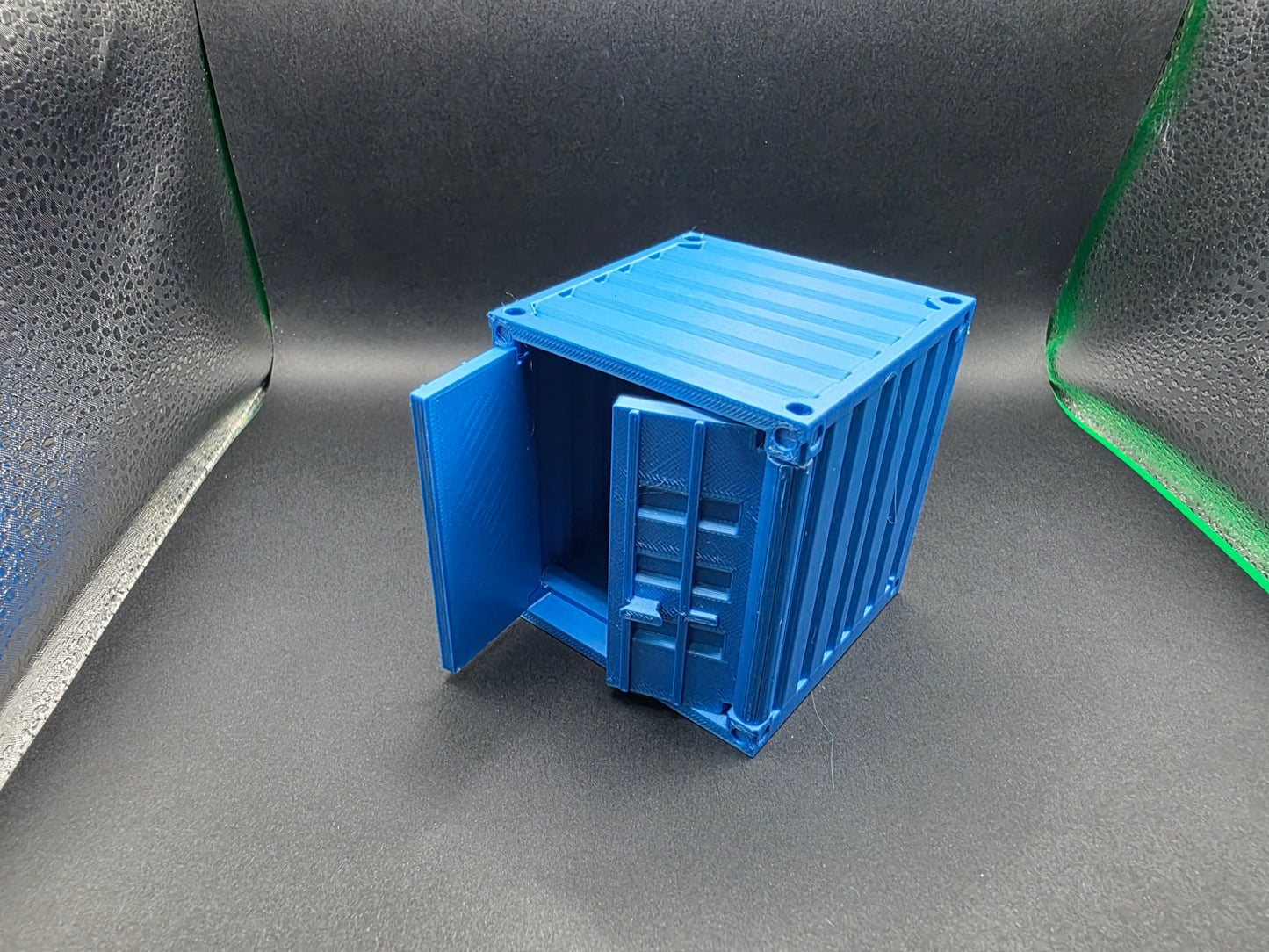 Container im Maßstab 1/32 Baustellen Container Lager Container 8 Fuß
