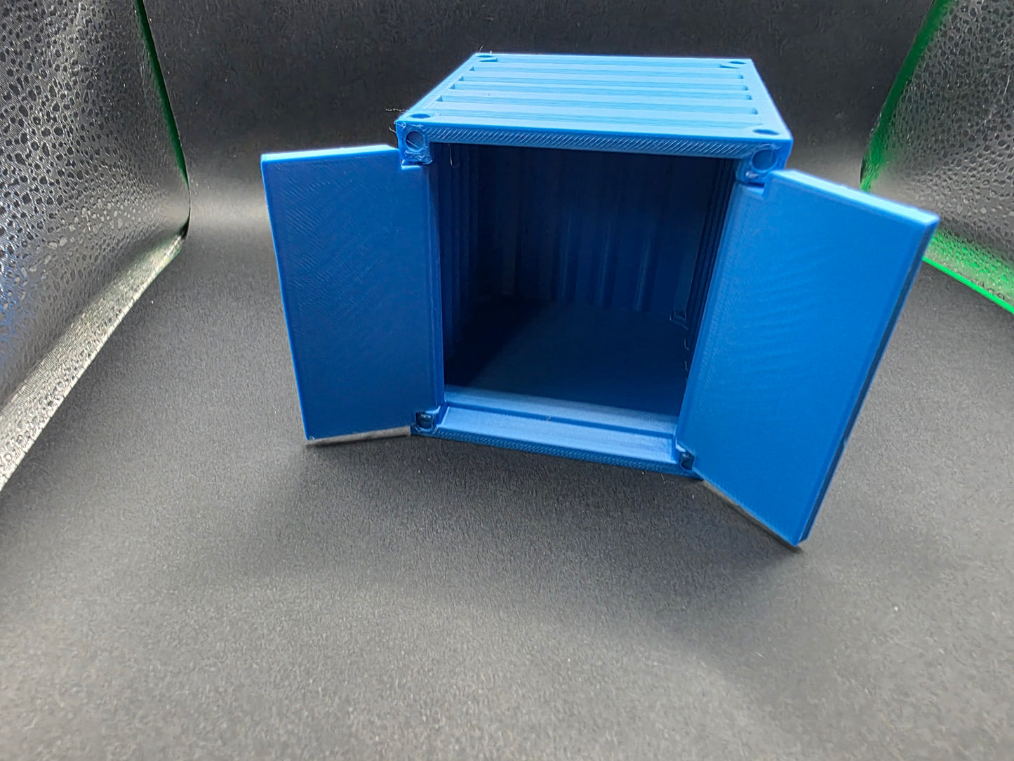 Container im Maßstab 1/32 Baustellen Container Lager Container 8 Fuß